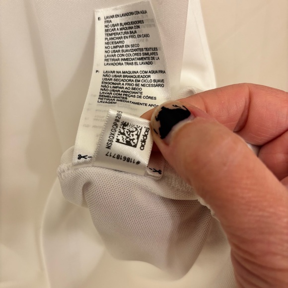 Pebble Beach Adidas White US Open 2019 Golf Polo Shirt Pebble Beach Logo XL - Picture 11 of 11